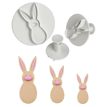 Plunger Cutter / Set of 3 / Rabbit
